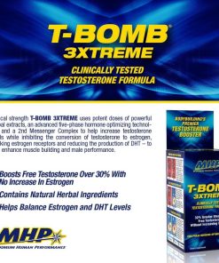 T-Bomb 3xtreme testosterone booster 168 caplets