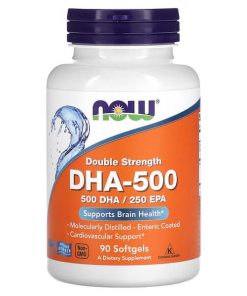 NOW Foods, DHA-500, Double Strength, 90 Softgels