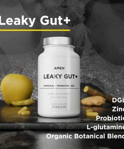 Amen Leaky Gut Advanced formula with bioavailable Probiotics & Fermented Prebiotics 90 Cap