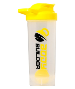 Body Builder Shaker Bottle 700ML White