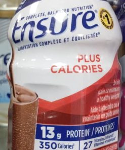 Ensure original nutrition chocolate shake