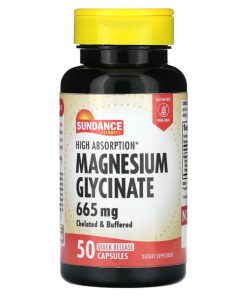 Sundance High Absorption Magnesium Glycinate 665 Mg, 50 Caps
