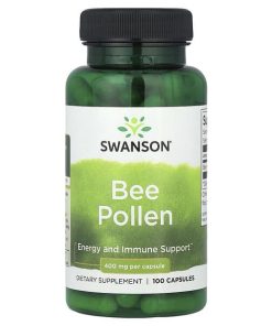 Swanson, Bee Pollen, 400 Mg, 100 Capsules