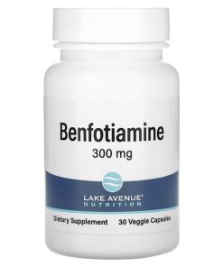 Lake Avenue Nutrition, Benfotiamine with L-Leucine, 300 mg, 30 Veggie Capsules
