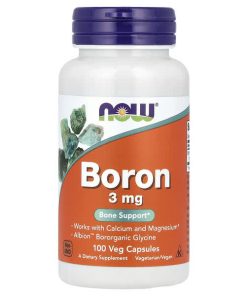 NOW Foods, Boron, 3 mg, 100 Veg Capsules