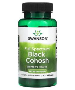 Swanson, Full Spectrum Black Cohosh, 540 mg, 60 Capsules