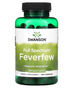 Swanson, Full Spectrum Feverfew, 380 mg, 100 Capsules