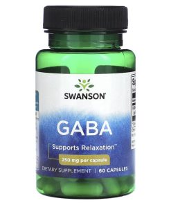 Swanson, Gaba, 250 mg, 60 Capsules