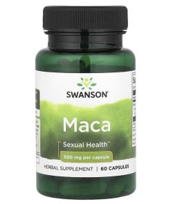 Swanson, Maca, 500 mg, 60 Capsules
