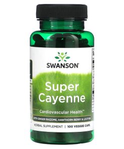 Swanson, Super Cayenne, 100 Veggie Caps