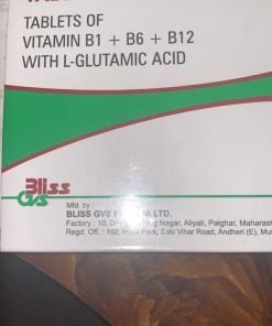 G Glutamine Tabs With Vit B1, B6 and B12 30s