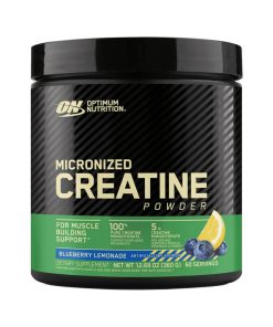 Optimum Nutrition Micronized Creatine Powder, Blueberry Lemonade, 60 Servings