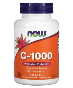 NOW Foods, C1000, 100 Tablets with Rosehip