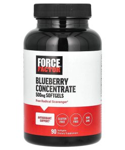 Force Factor, Blueberry Concentrate, 500 Mg, 90 Softgels