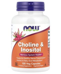 Now Foods, Choline Inositol, 100 Veg Capsules