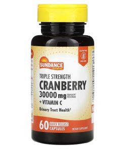Sundance Vitamins, Triple Strength Cranberry, 10,000 Mg, 60 Caps
