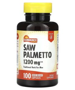 Sundance Vitamins, Saw Palmetto, 1,200 Mg, 100 Quick Release Capsules