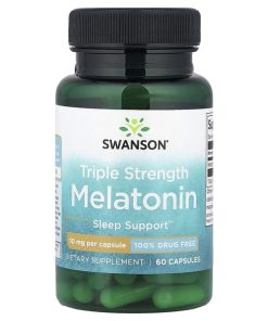 Swanson, Melatonin, Triple Strength , 10 mg, 60 Capsules