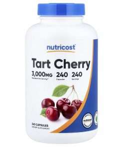 Nutricost Tart Cherry, 240 Capsules (300 mg per Capsule