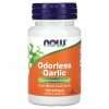 NOW Foods Odourless Garlic, Concentrated Extract, 100 Softgels