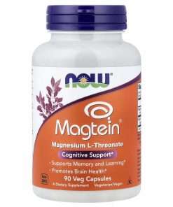 NOW Foods Magtein, 90 Veg Capsules