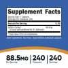 Nutricost Saffron, 88.5 mg, 240 Capsules - Image 3