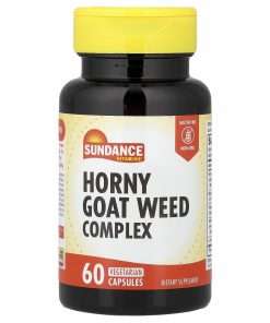 Sundance Vitamins Horny Goat Weed Complex, 60 Vegetarian Capsules