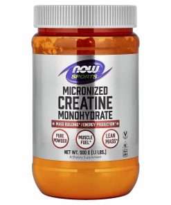 NOW Sports, Micronised Creatine Monohydrate, 500g 119 servings
