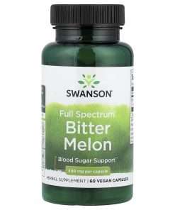 Swanson Full Spectrum® Bitter Melon, 500 mg, 60 Vegan Capsules