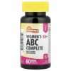 Women's 50+, ABC Complete Multivitamin Multimineral, 60 Coated Caplets