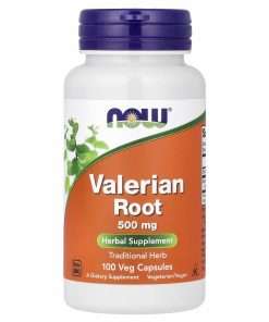 NOW Foods Valerian Root, 100 Veg Capsules (500 mg per Capsule)