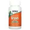 NOW Foods Iron Bisglycinate, 36 mg, 90 Veg Capsules