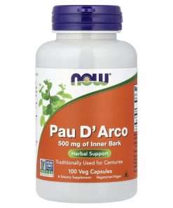 Now foods Pau D arco 500mg of inner bark