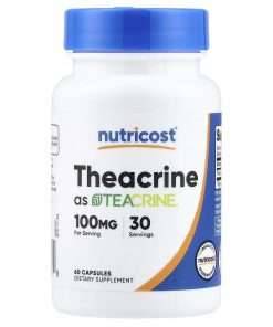 Nutricost Theacrine as Teacrine®, 60 Caps (50 mg per capsule )