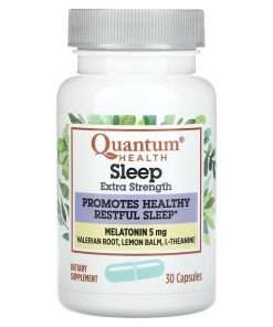 Quantum Health, Sleep, Melatonin, 30 Capsules