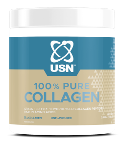 USN 100% Pure Collagen Powder 200g unflavoured for skin and joints