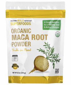 Superfoods, Certified Organic Peruvian Maca Root Powder, 8.5 oz (240 g)