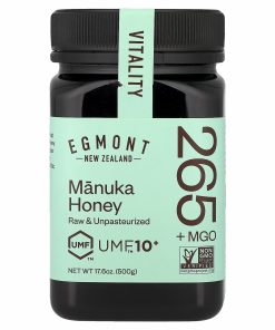 Manuka Honey, Raw & Unpasteurized, UMF™10+, MGO 265+, 17.6 oz (500 g)