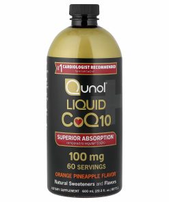 Qunol Liquid CoQ10, Orange Pineapple, 20.3 fl oz (600 ml)