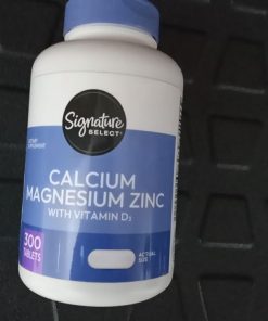 Signature SELECT Calcium Magnesium Zinc with Vitamin D3 - 300 Tablets Value Size