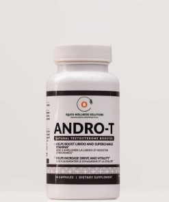 Oqata Wellness Solutions Andro-T Natural Testosterone Booster (30 Capsules) - Libido & Stamina Support