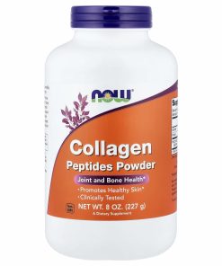 NOW Foods Collagen Peptides Powder 8 oz (227g) - Hydrolyzed Bovine Collagen for Joint, Bone & Skin Health