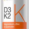 Horbäach Vitamin D3 K2 with Magnesium, Zinc & Quercetin - 120 Vegetarian Capsules - Image 2